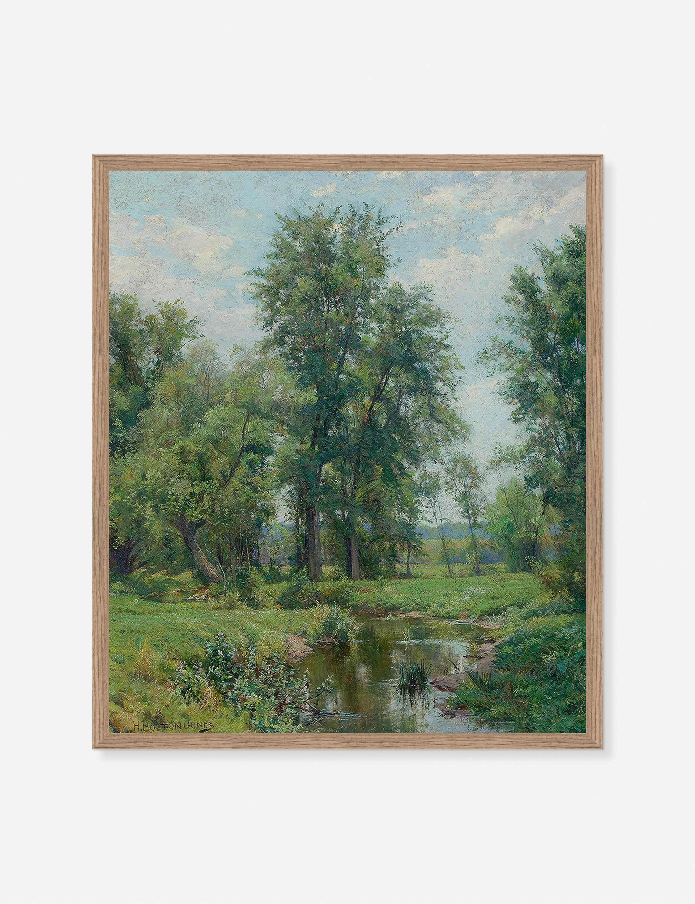 Springtime in Old Lyme, Connecticut Print by Hugh Bolton Jones