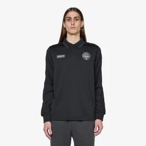 SPZL F.C. Longsleeve Polo Shirt Utility Black adidas Clothing