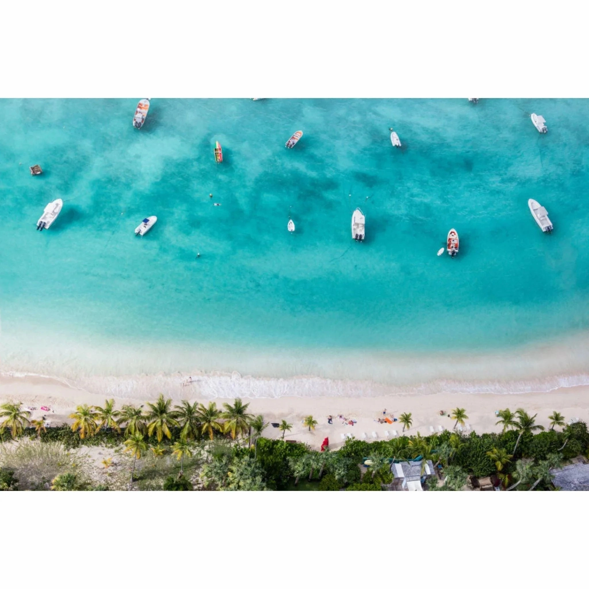 St. Jean Bay, St. Barths Print by Gray Malin 