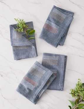 Stacks Napkins (Set of 4) by Minna 