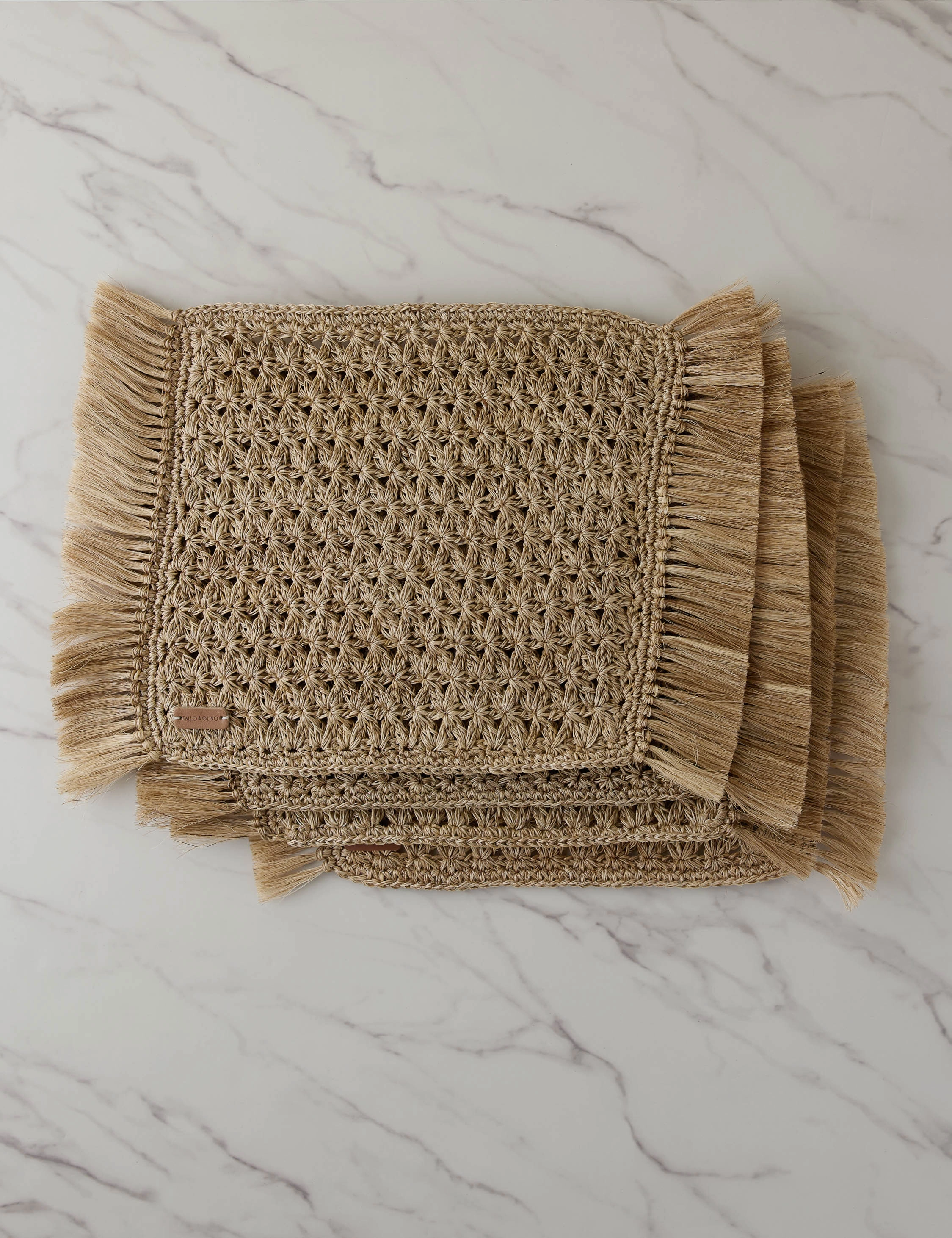 Star Placemats (Set of 4) by Tallo de Olivo