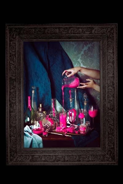Still Life Canvas Print - Pink