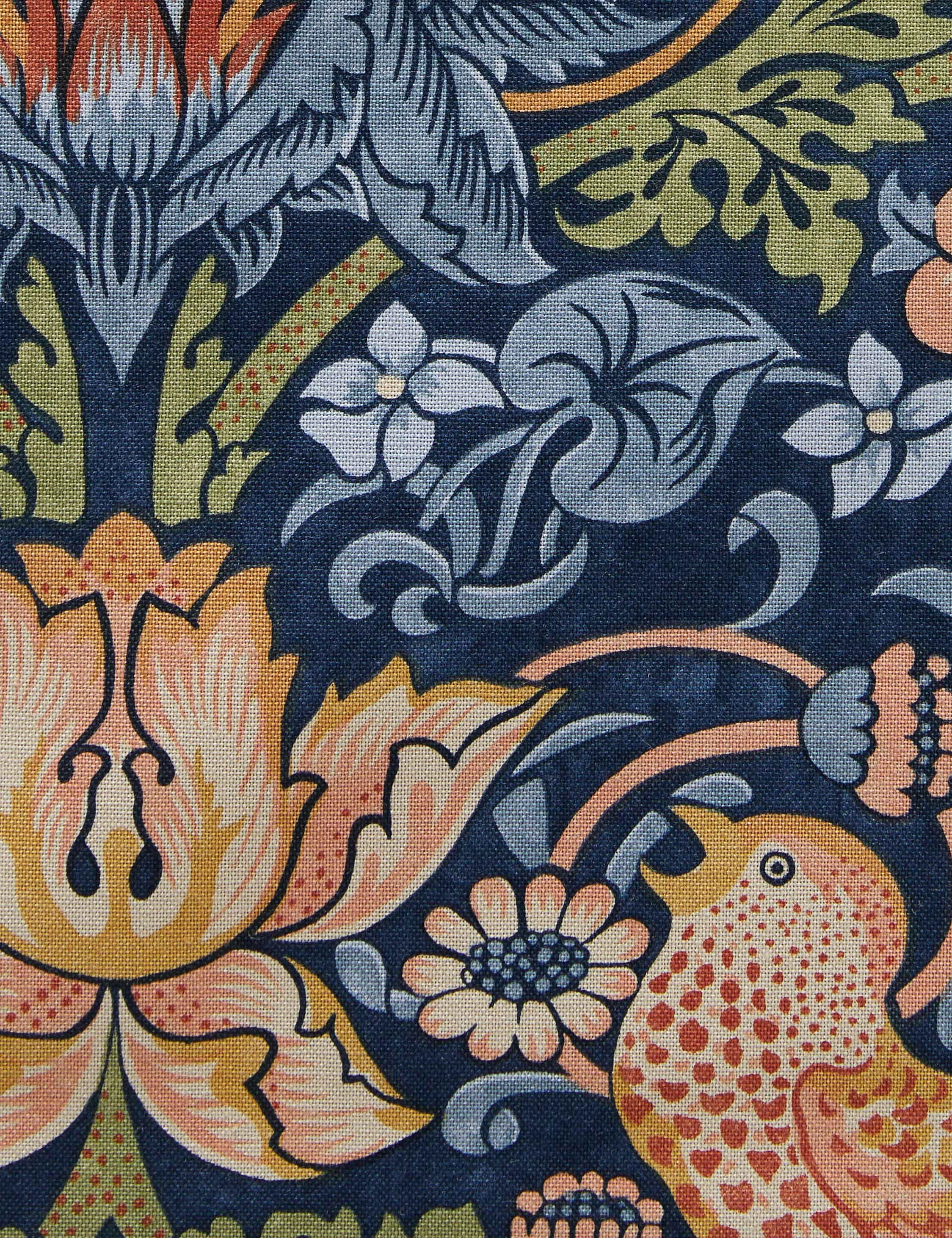 Strawberry Thief Cotton Fabric by Morris & Co.