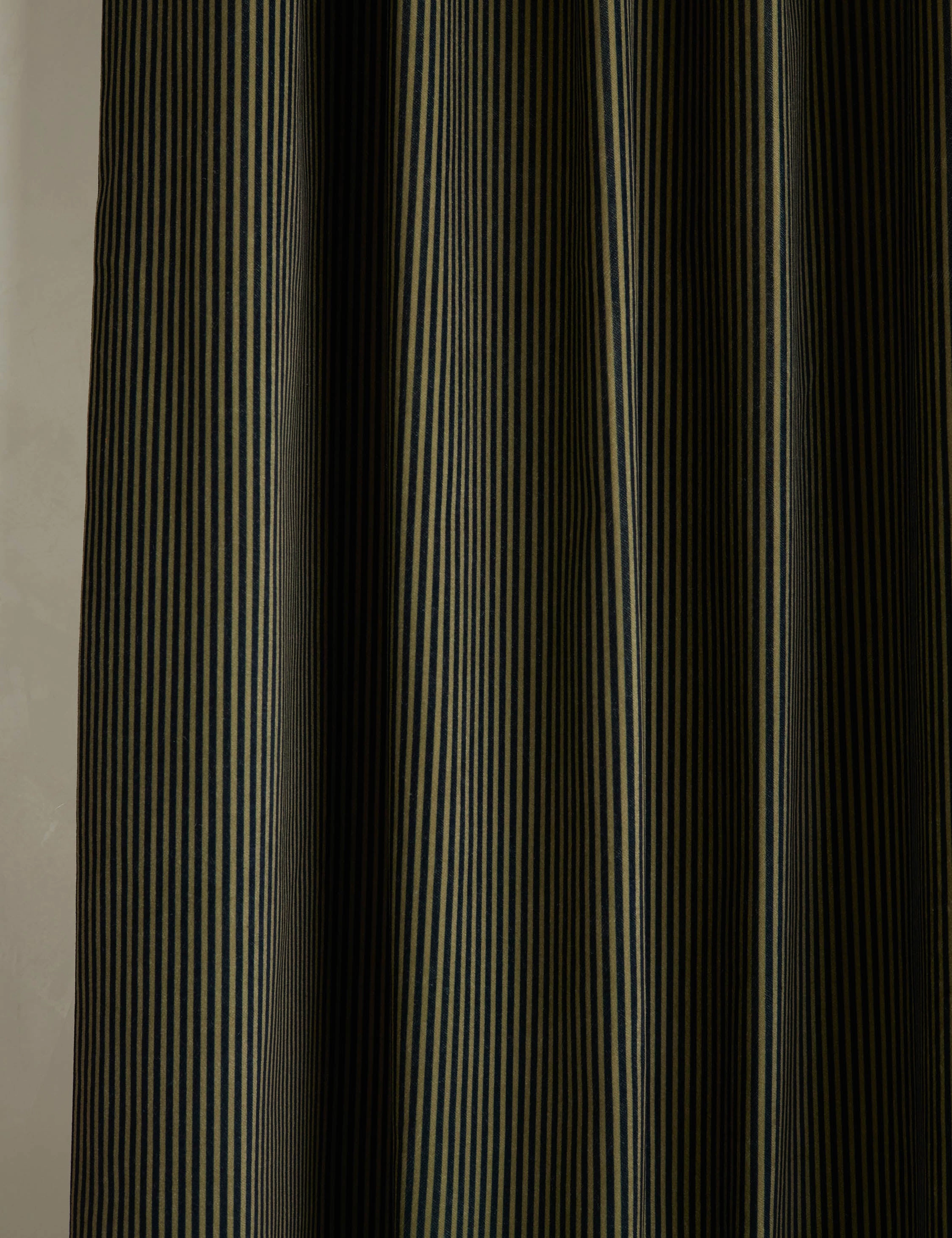 Striped Velvet Curtain Panel by Sarah Sherman Samuel