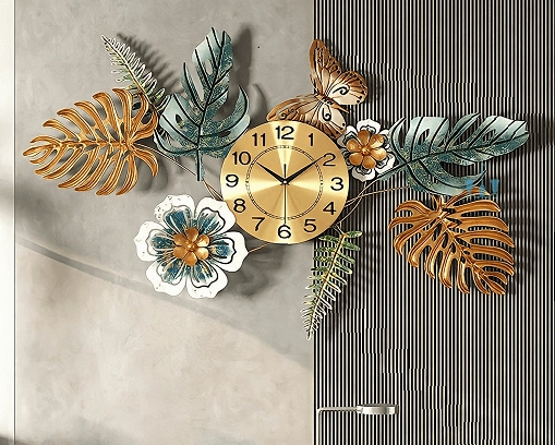 stylish star wall clock 