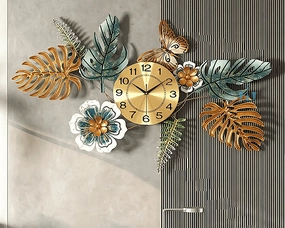 stylish star wall clock 