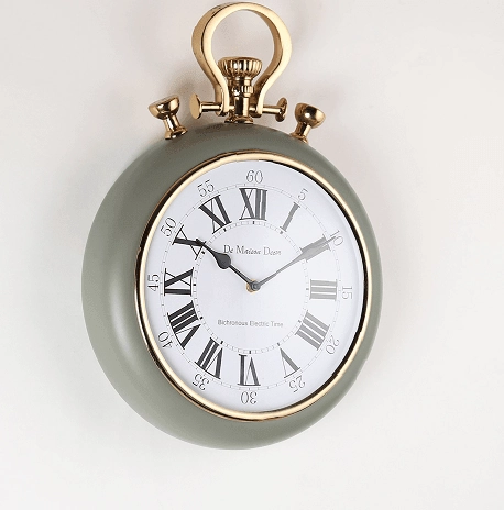 Sullivan - the Green and Gold wall clock