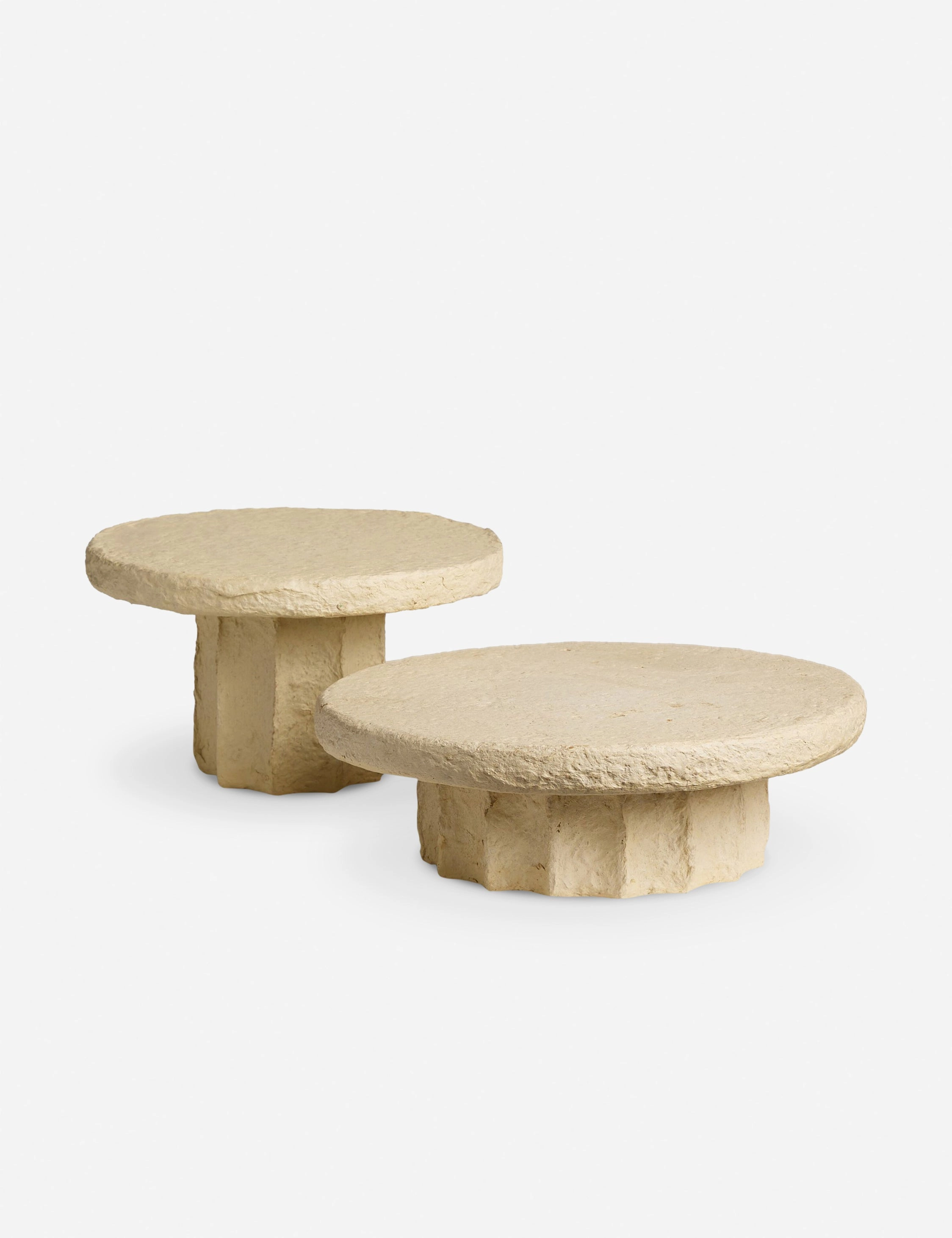 Sumba Pedestal (Set of 2) by Amber Lewis x Four Hands