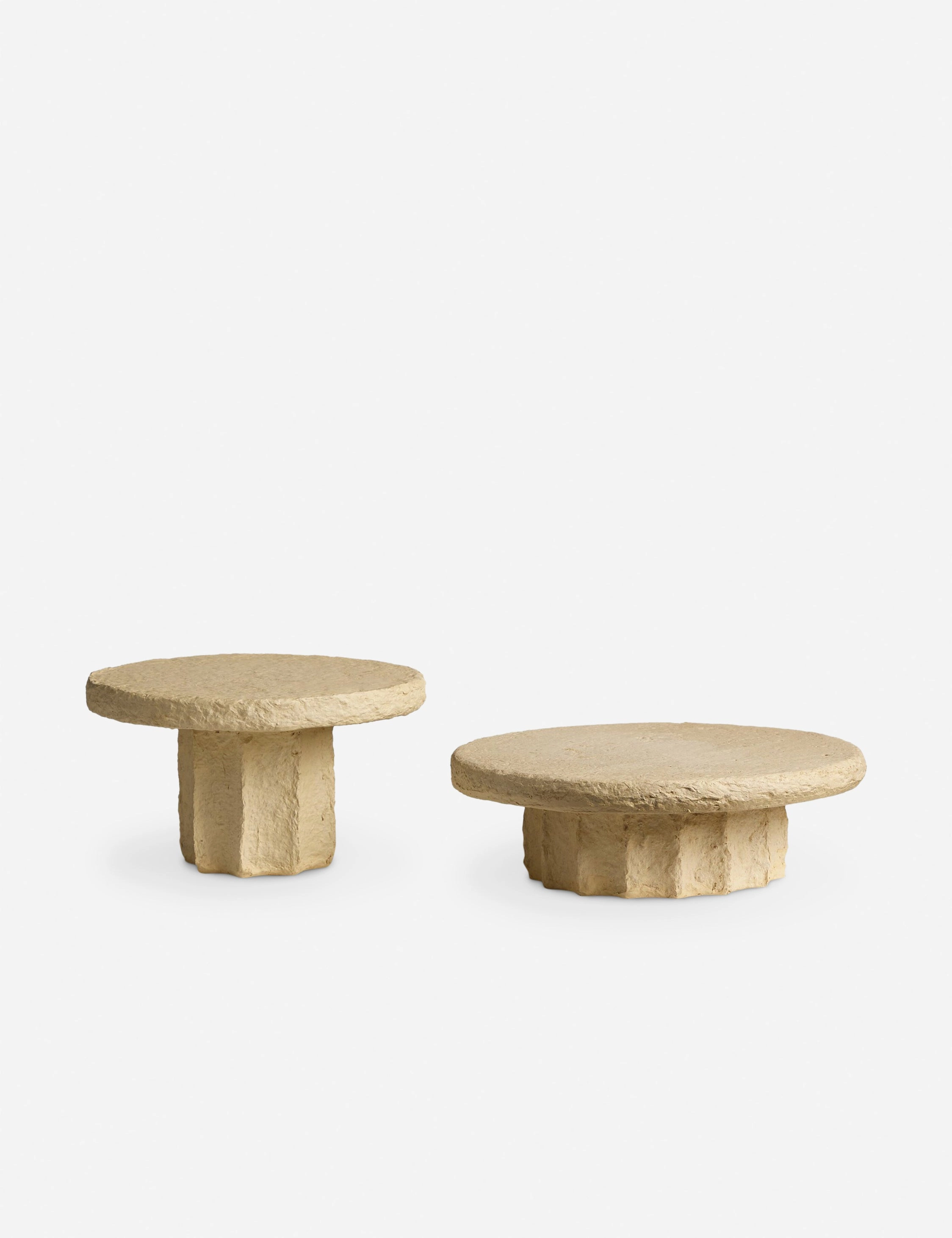 Sumba Pedestal (Set of 2) by Amber Lewis x Four Hands