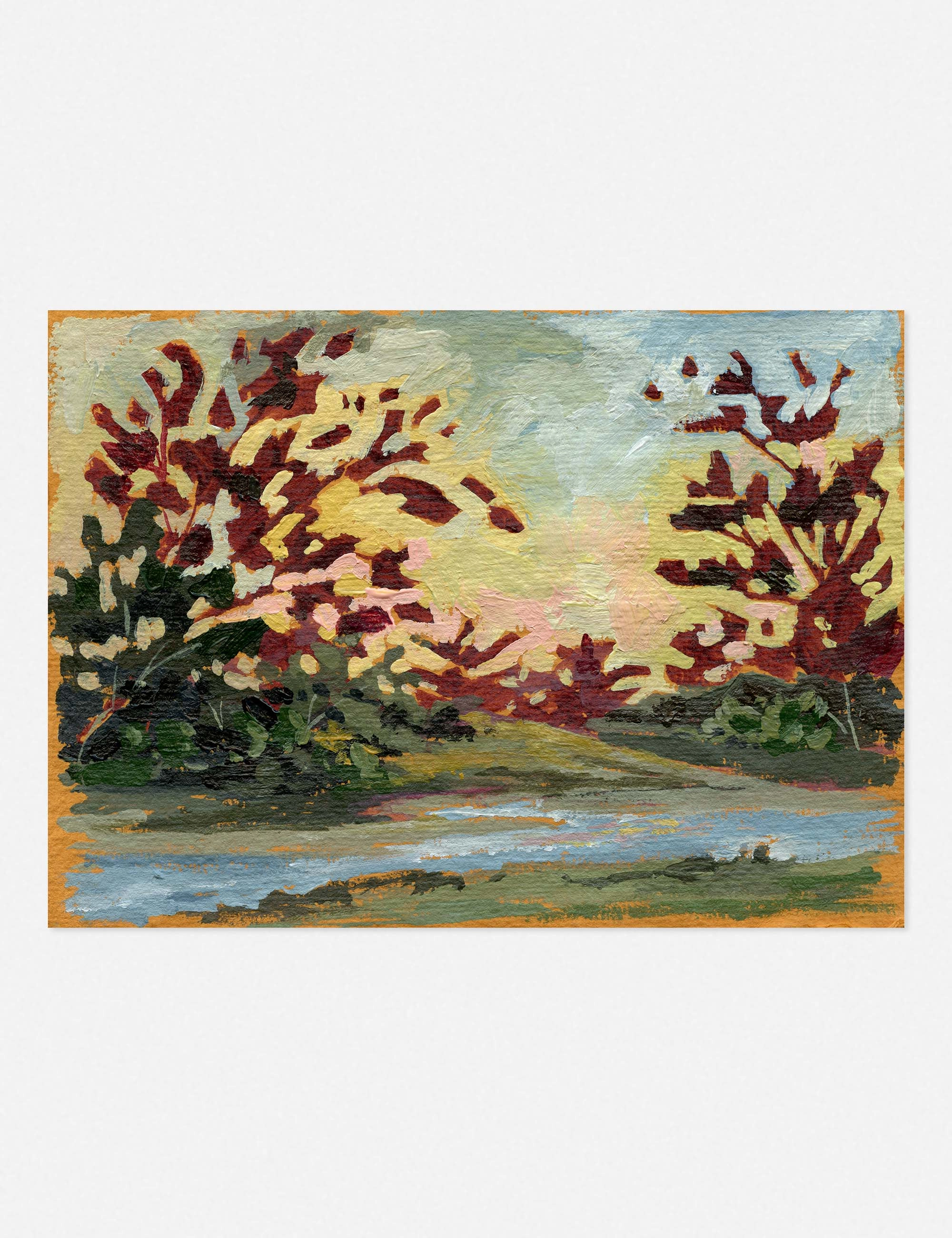 Summer's End Print by Laurel-Dawn Latshaw