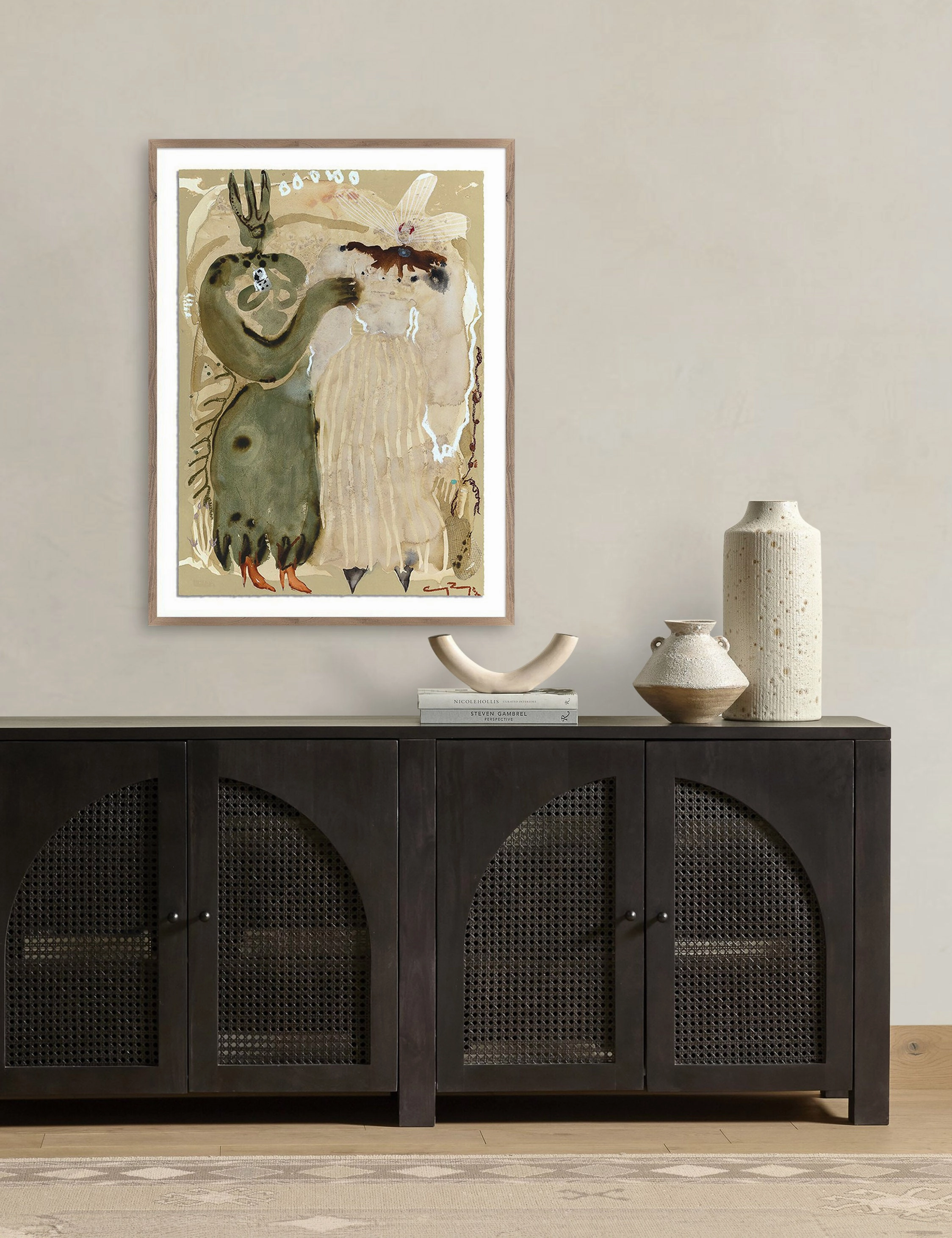 Sun King Wall Art by Caroline Pinney