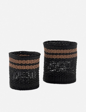 Suni Indoor/Outdoor Baskets (Set of 2) 