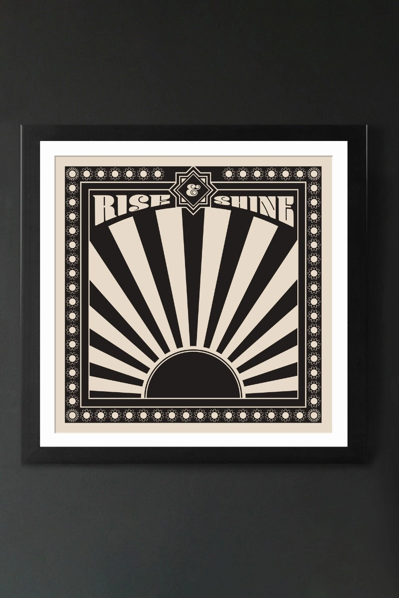 Sunrise Art Print - Available Framed Or Unframed