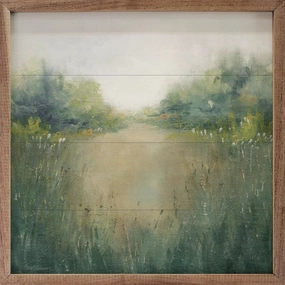 Sunrise Morning By Carol Robinson Wood Framed Print 