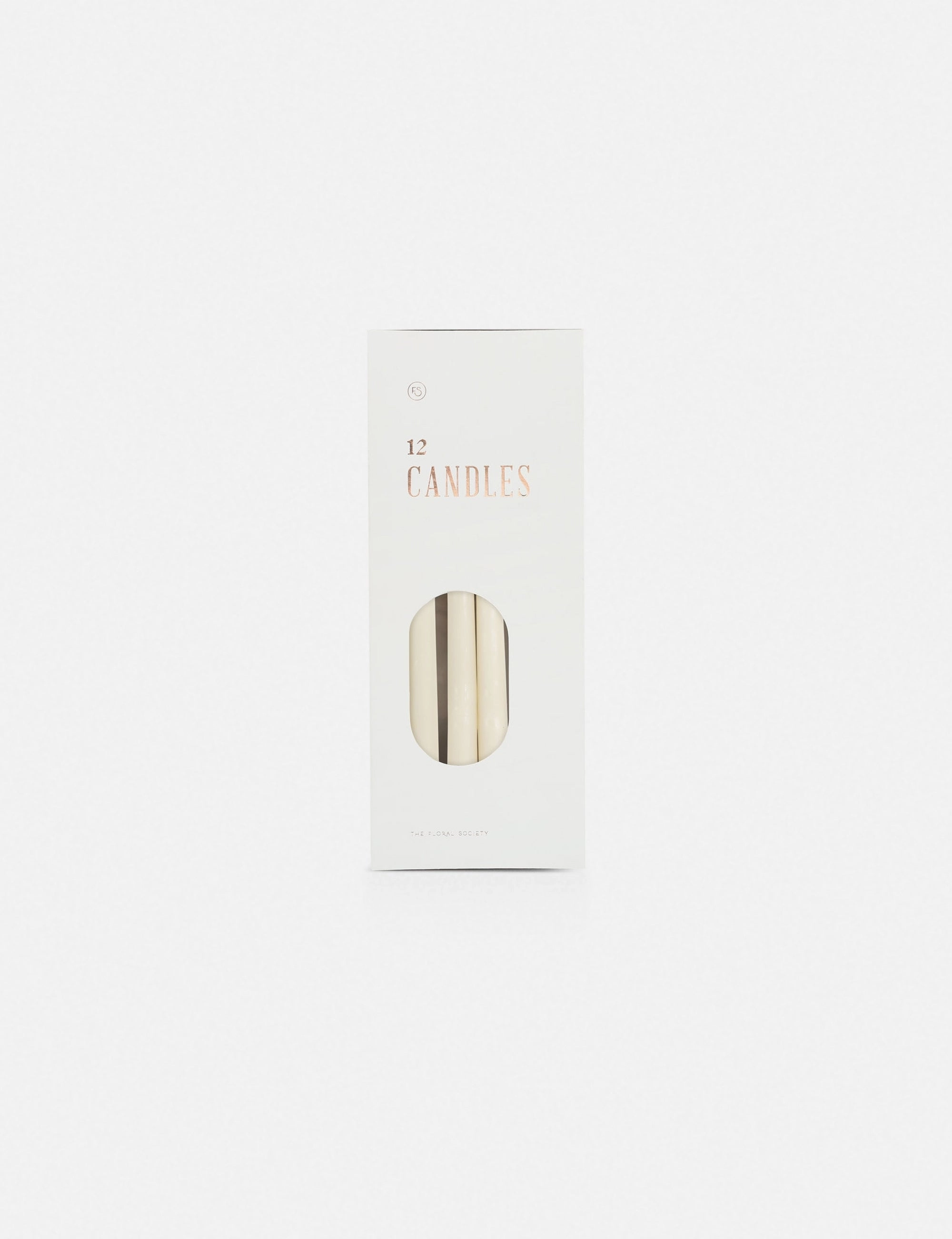 Taper Candles, 12" (Set of 8 pairs)