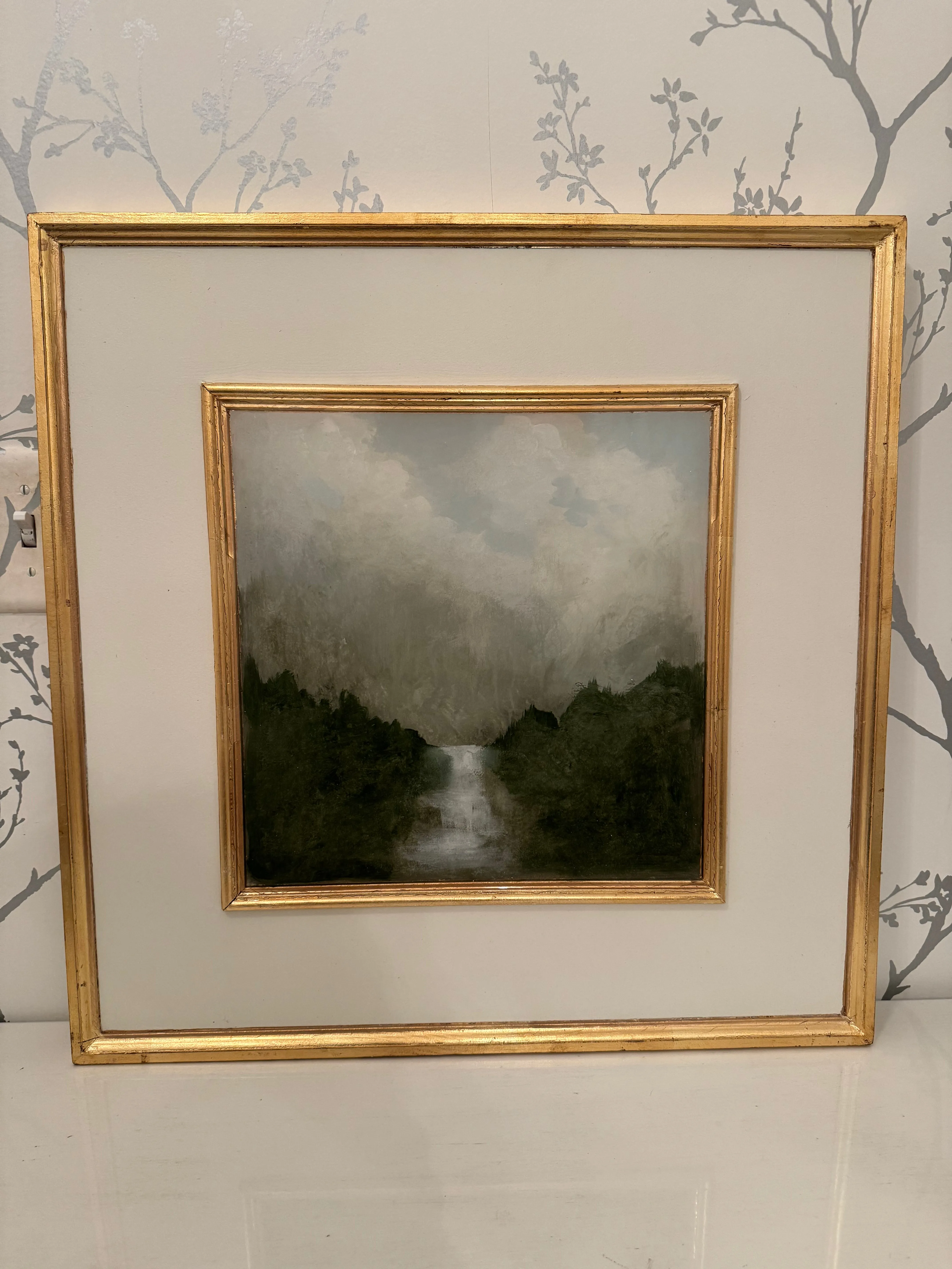 Tapestry in Acrylic Landscape Painting