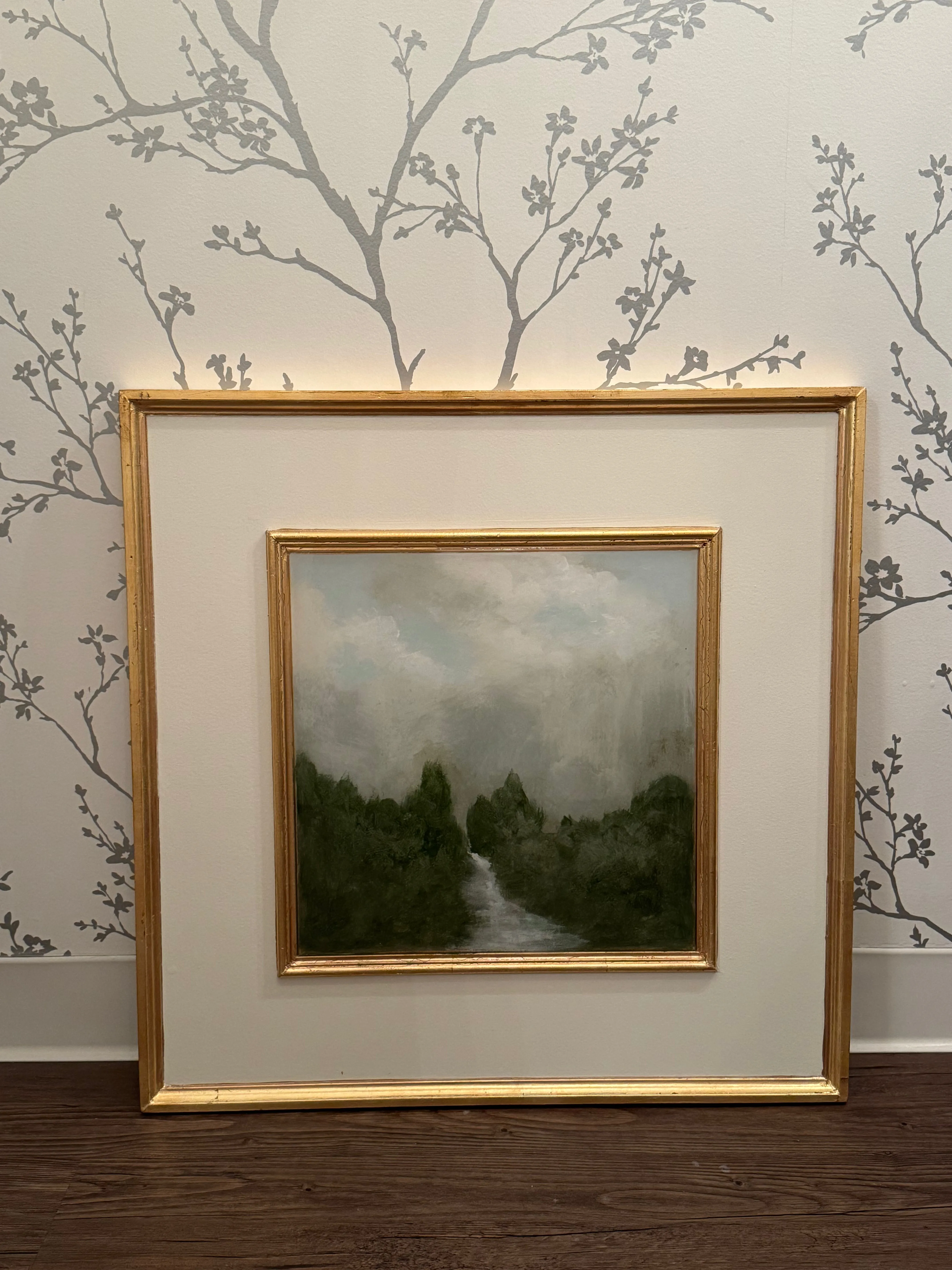 Tapestry in Acrylic Landscape Painting 