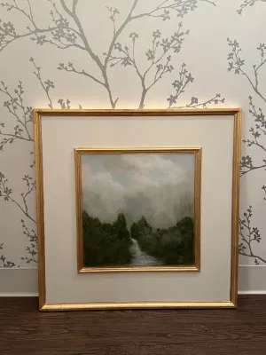 Tapestry in Acrylic Landscape Painting 