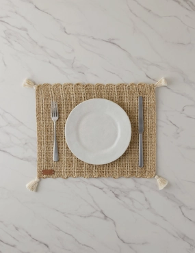 Tassel Placemats (Set of 4) by Tallo de Olivo 