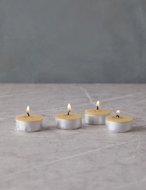 Tea Lights (set of 12) by Green Tree Home 