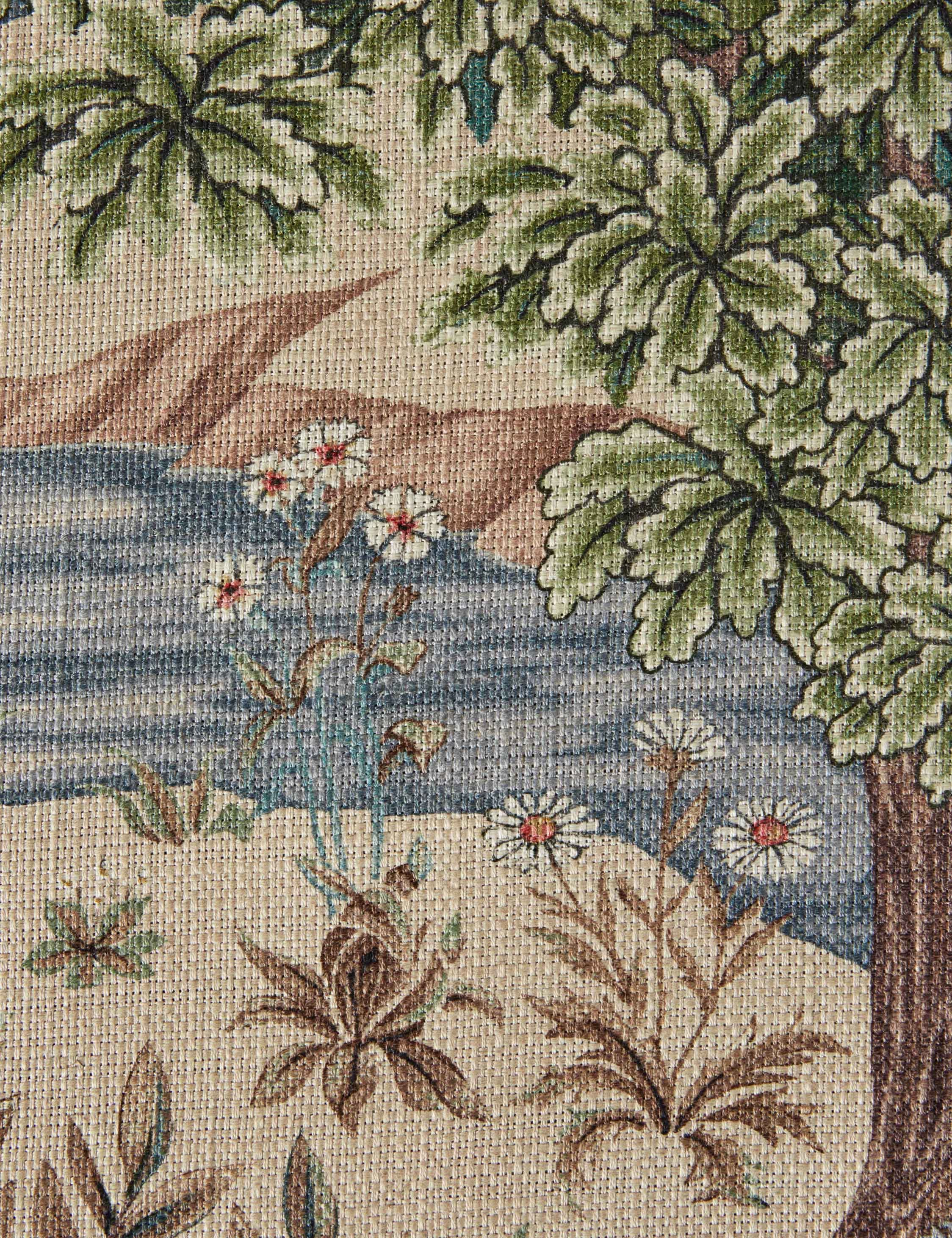 The Brook Tapestry Viscose Fabric by Morris & Co.