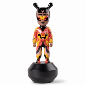The Guest - Jade Purple Brown Figurine - Small 