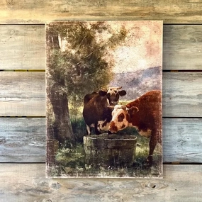 The Pasture Gallery Wrap Print 
