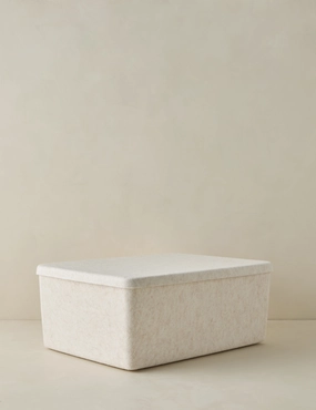 The Sculpted Bin with Lid (Set of 3) by SortJoy 