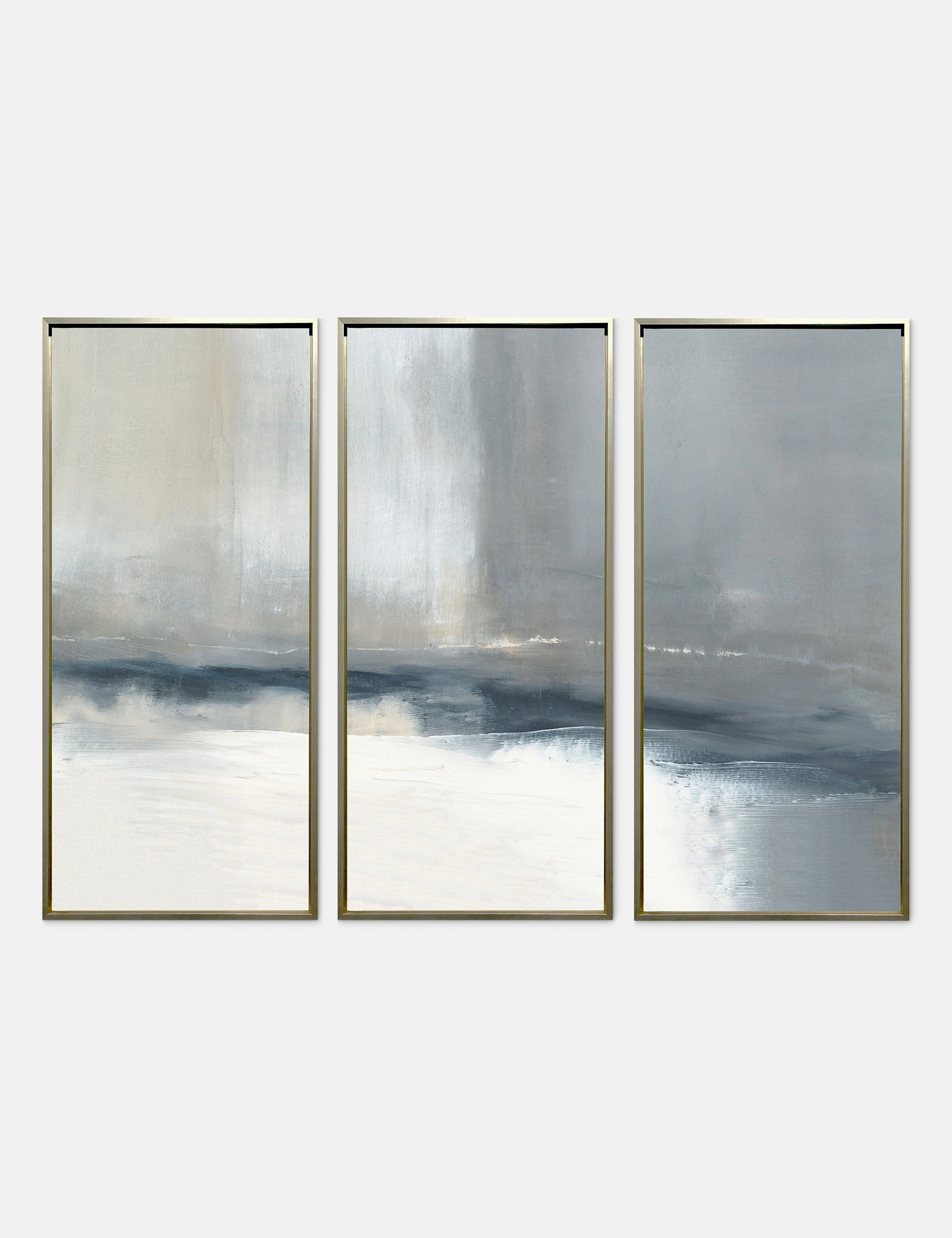 The Strand No. 5 Triptych Wall Art (Set of 3) by Carol Benson-Cobb