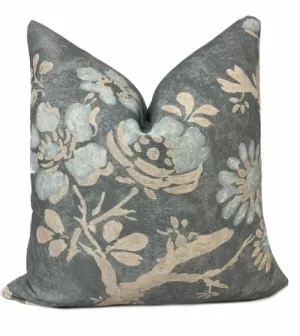 Thibaut Claudette in Robins Egg Pillow 