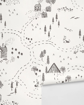 Through the Woods Wallpaper by Rylee   Cru 