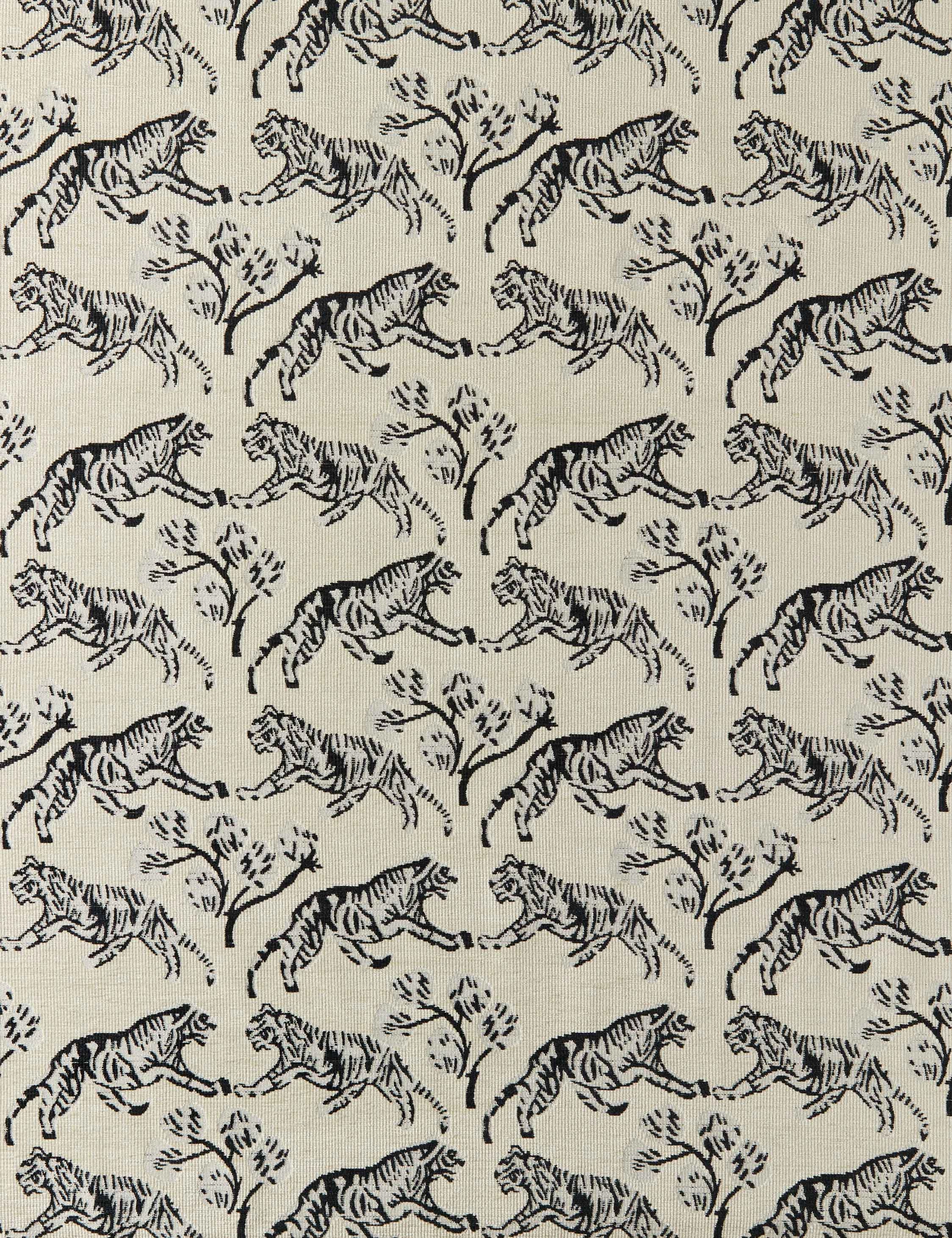 Tiger Jacquard Fabric by Sarah Sherman Samuel