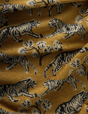 Tiger Jacquard Fabric by Sarah Sherman Samuel 
