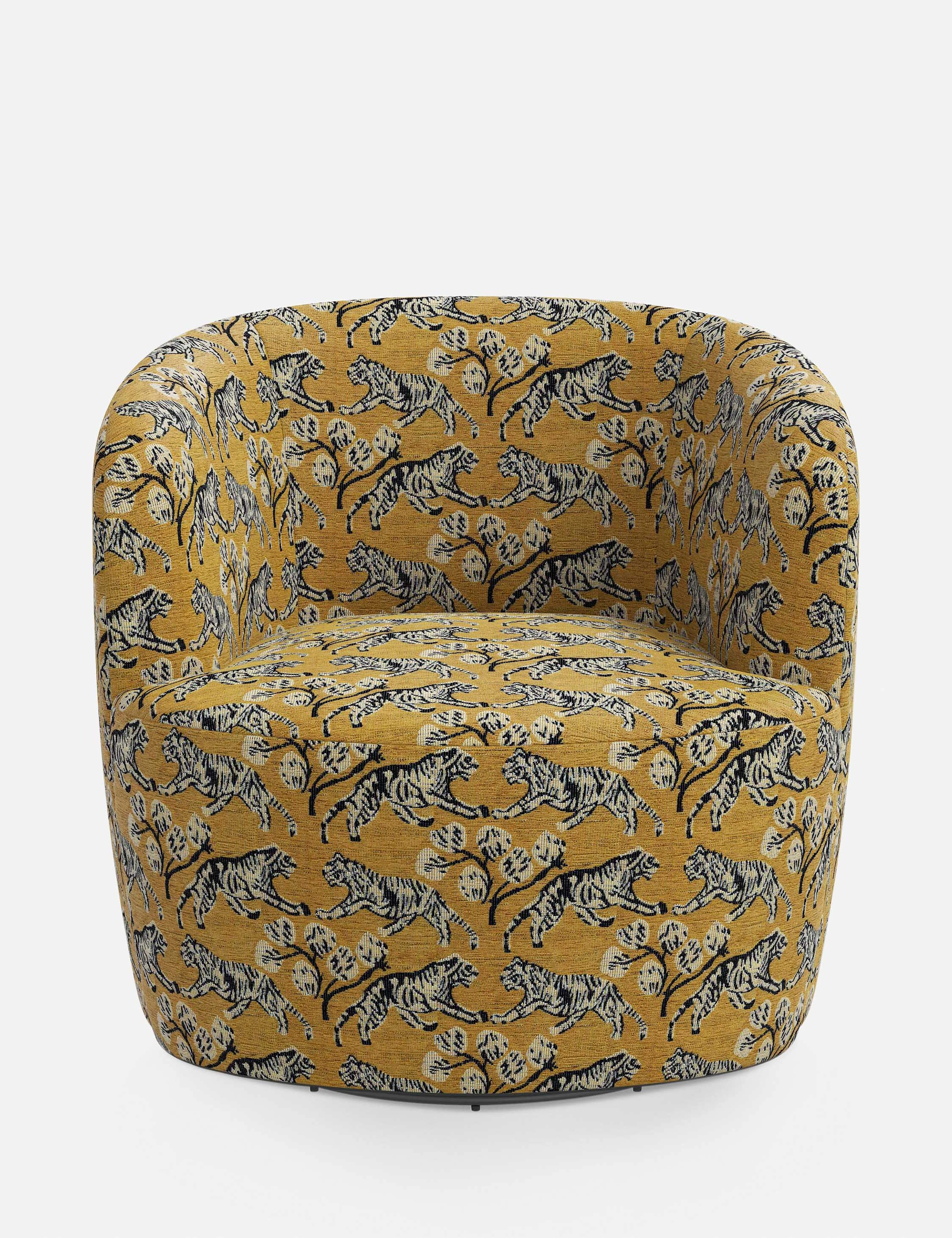Tiger Jacquard Fabric by Sarah Sherman Samuel