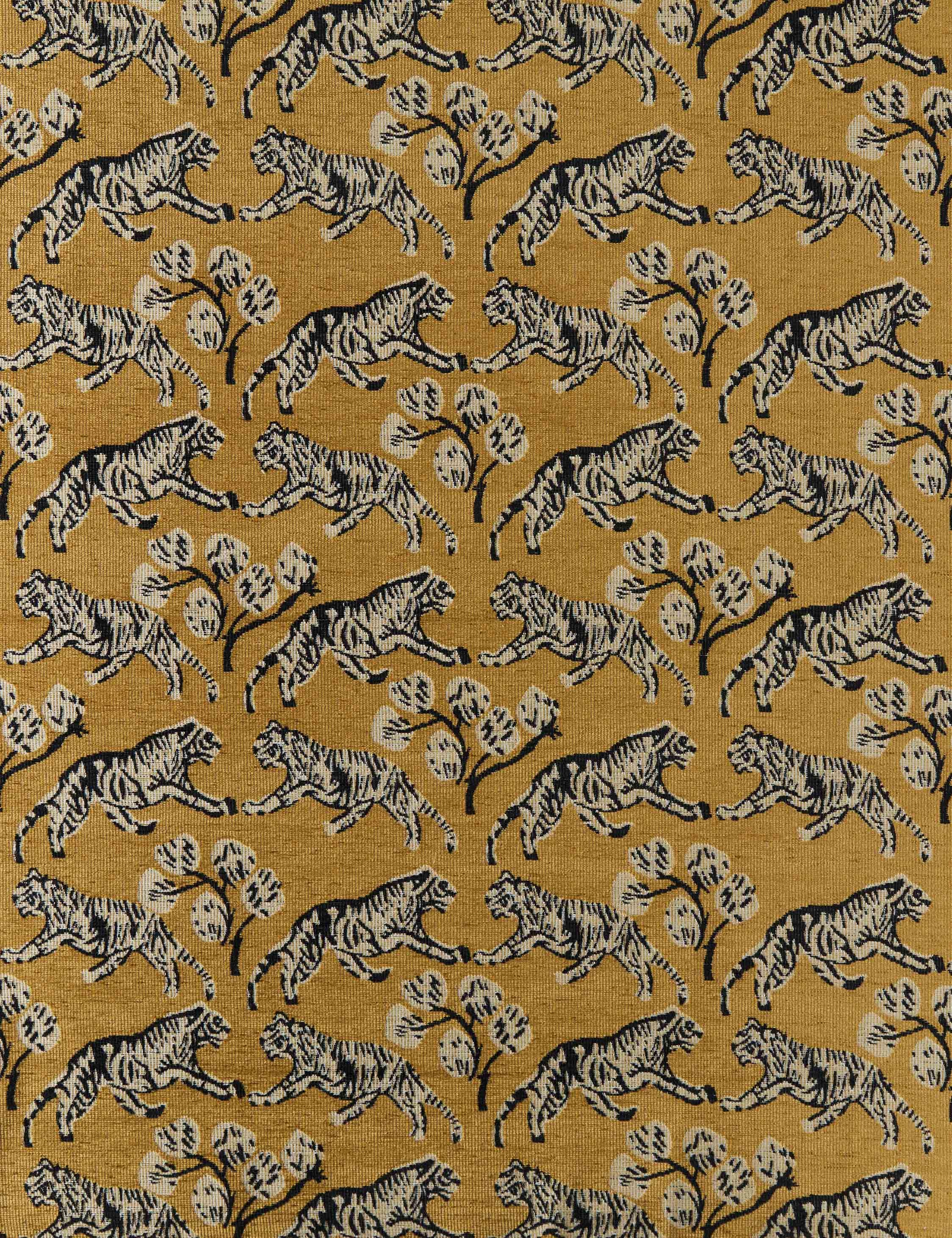Tiger Jacquard Fabric by Sarah Sherman Samuel