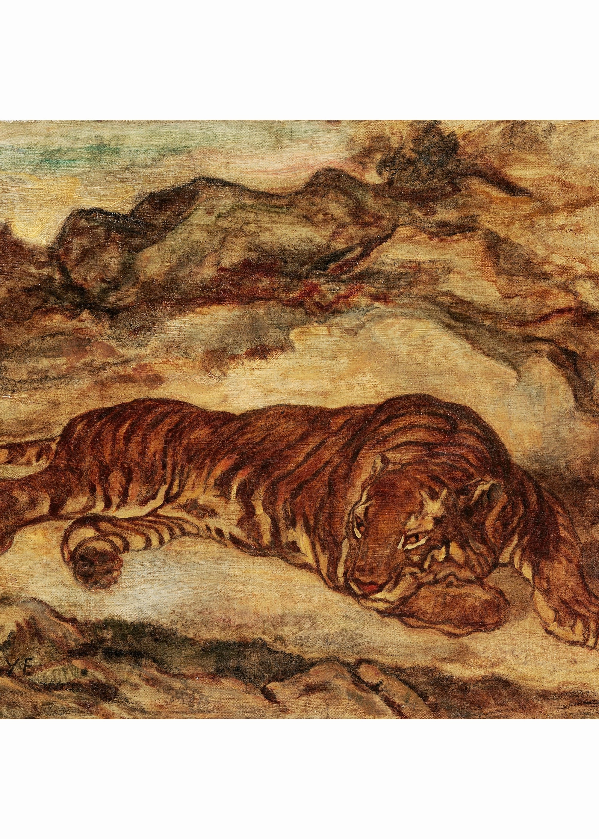 Tiger Tiger Art Print