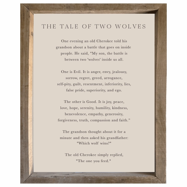 Timberwood Canvas Print 34x44