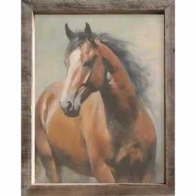 Timberwood Horse Print 