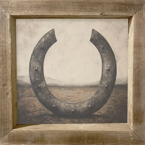 Timberwood Horseshoe Print 