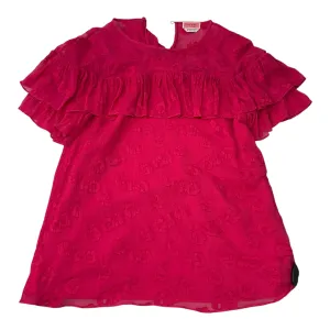 Top Short Sleeve Designer By Kate Spade In Pink, Size: M Kate Spade Bags