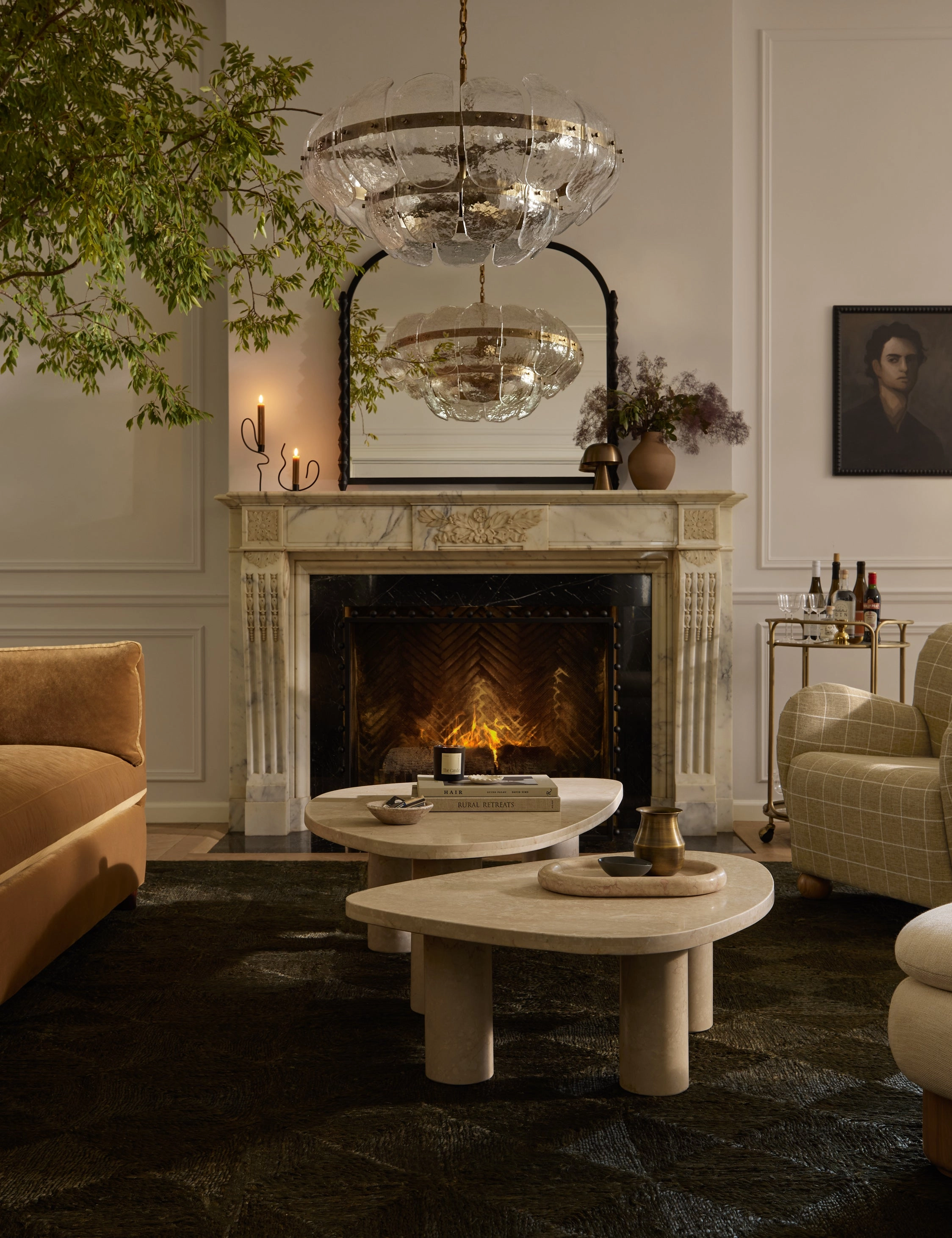 Topia Mantel Mirror by Ginny Macdonald