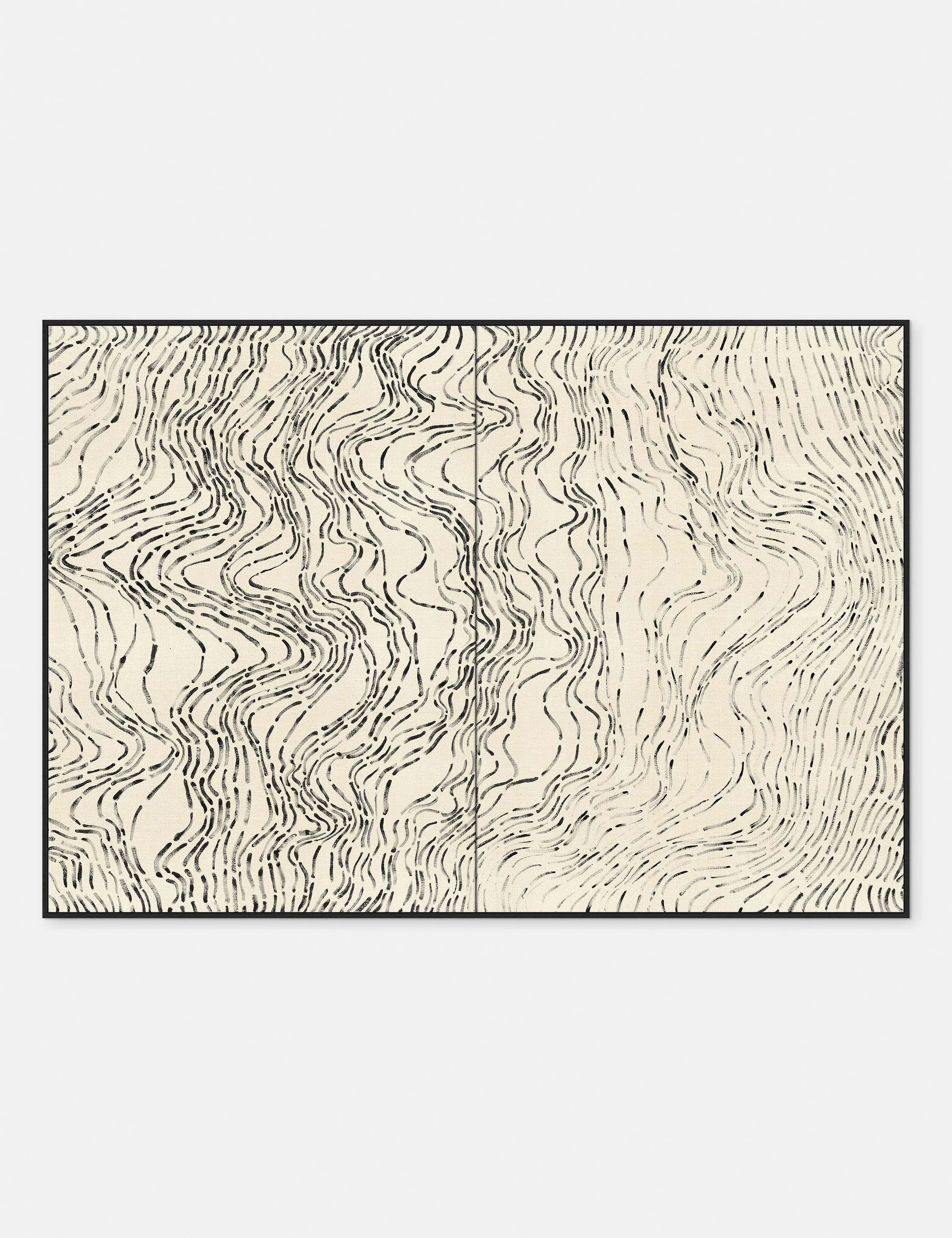 Topographic Tracks Wall Art 