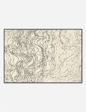 Topographic Tracks Wall Art 