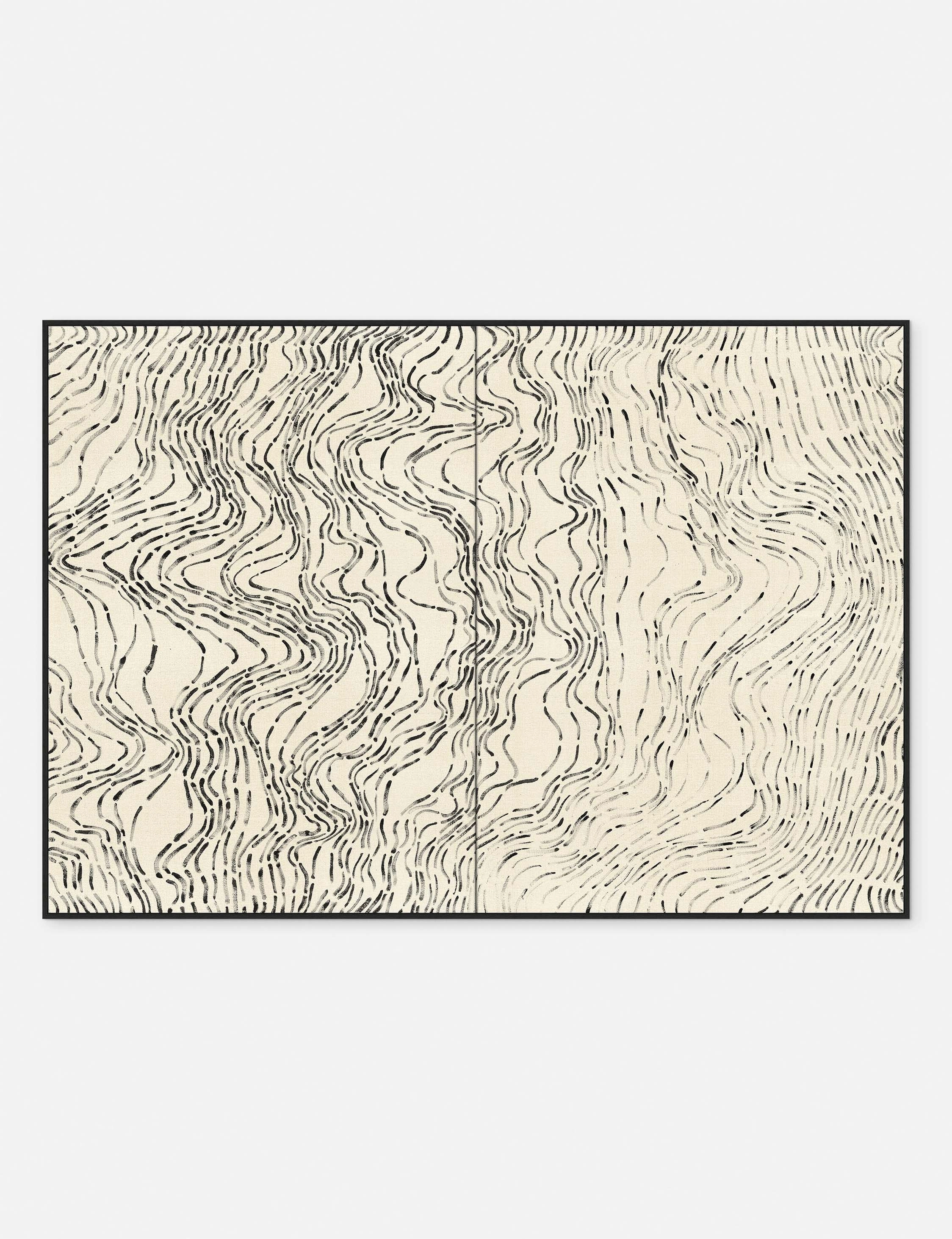 Topographic Tracks Wall Art 