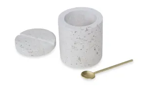 Travertine Salt Cellar 