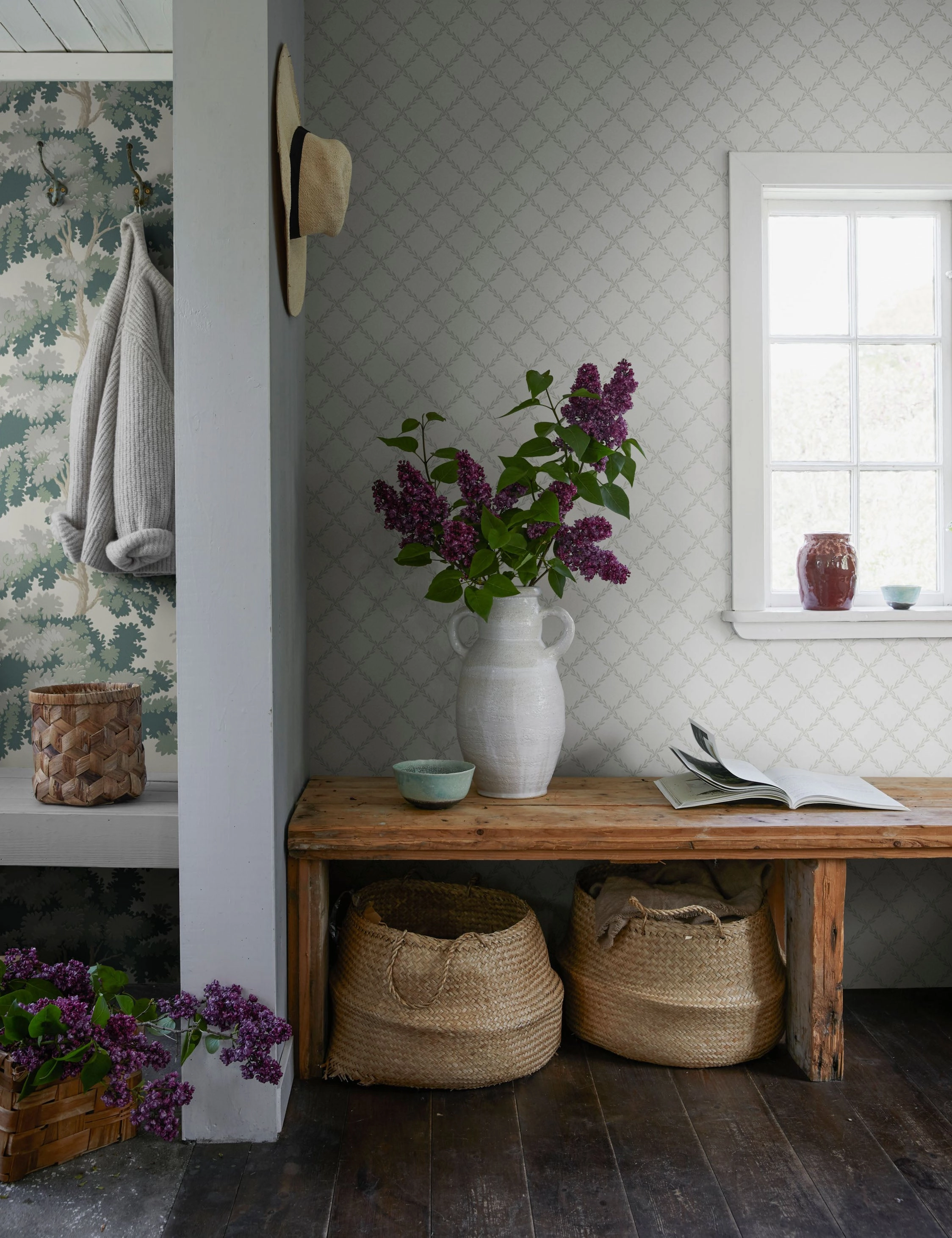 Trellis Wallpaper by Scalamandre