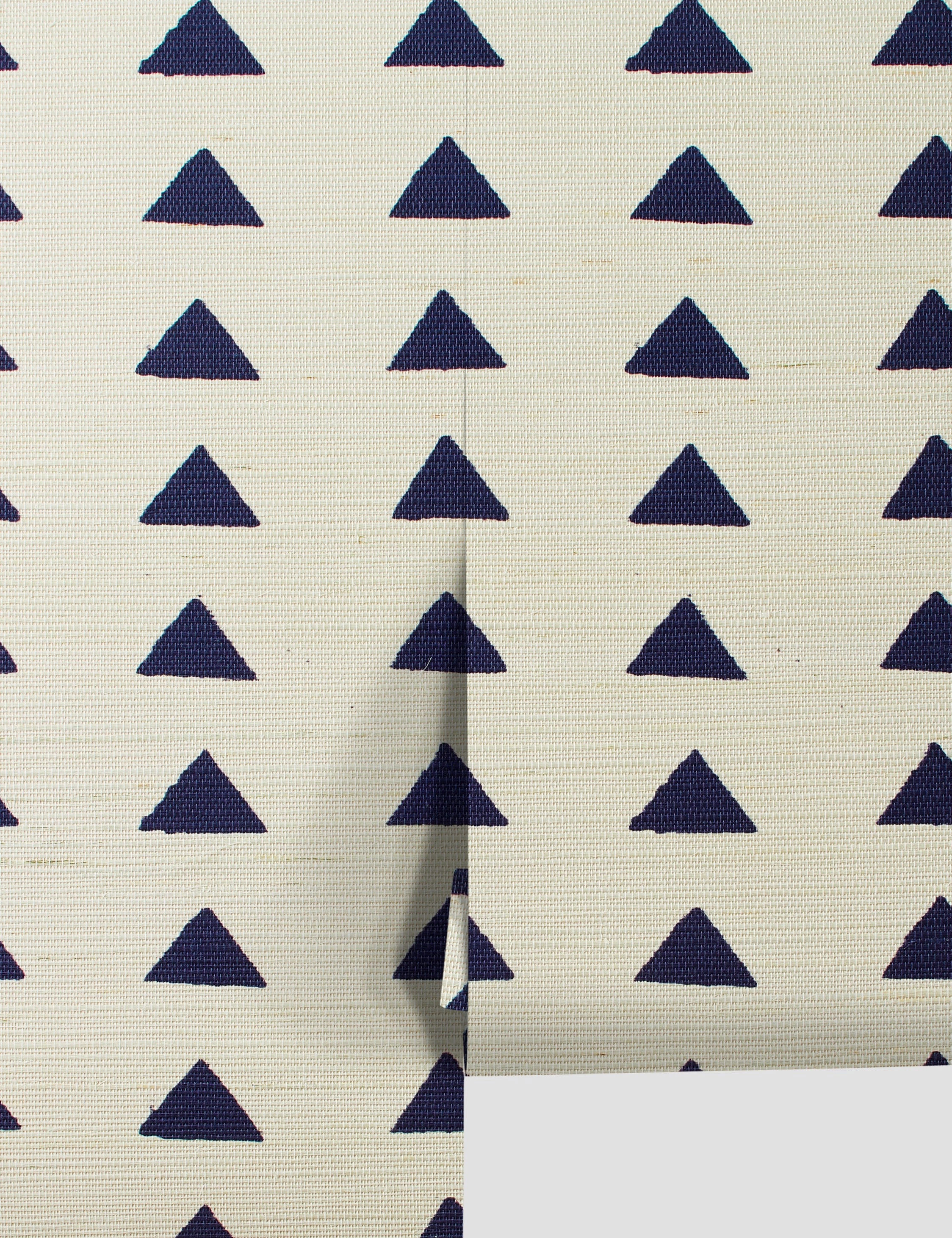 Triangles Grasscloth Wallpaper By Nathan Turner 