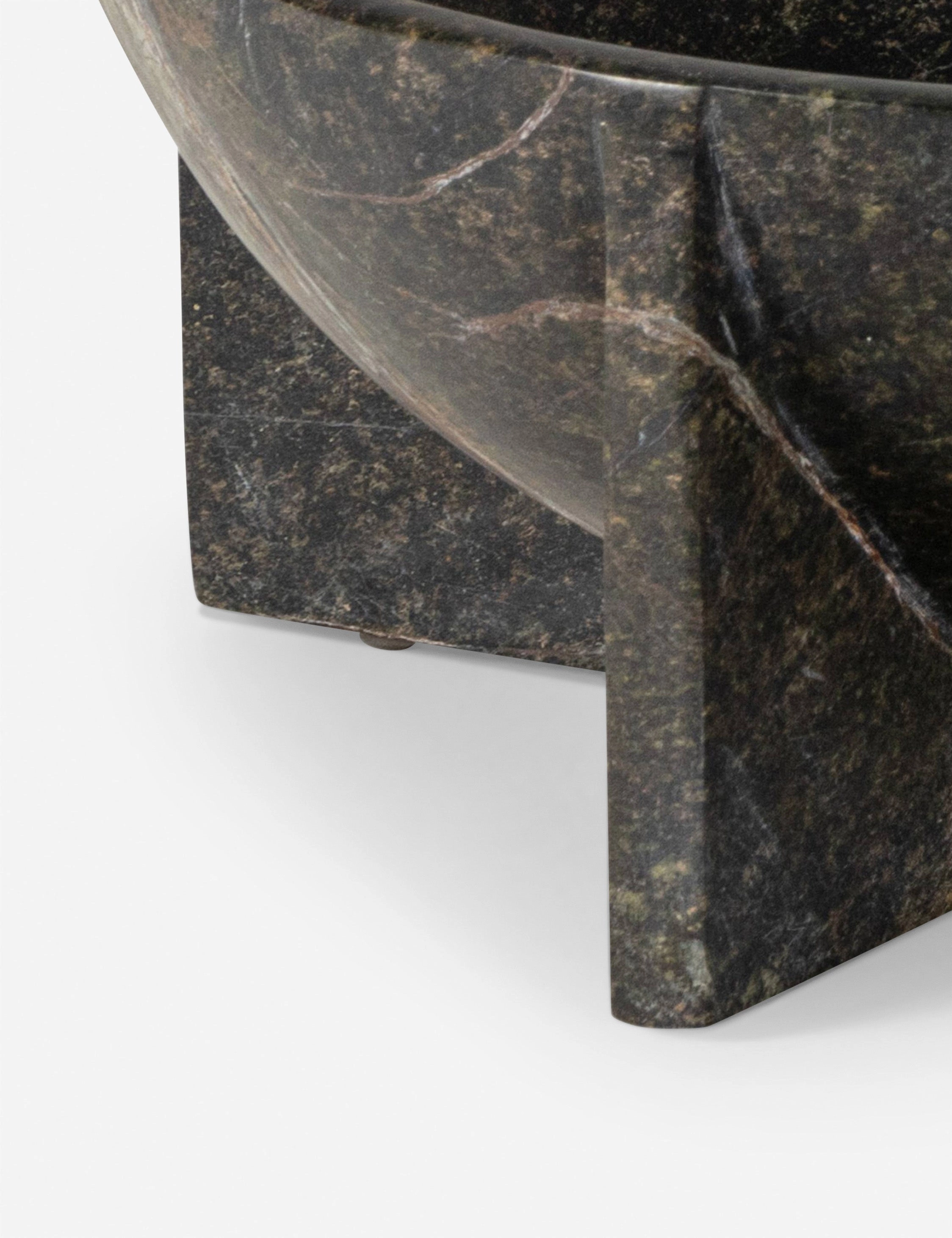 Tribune Marble Bowl by Regina Andrew