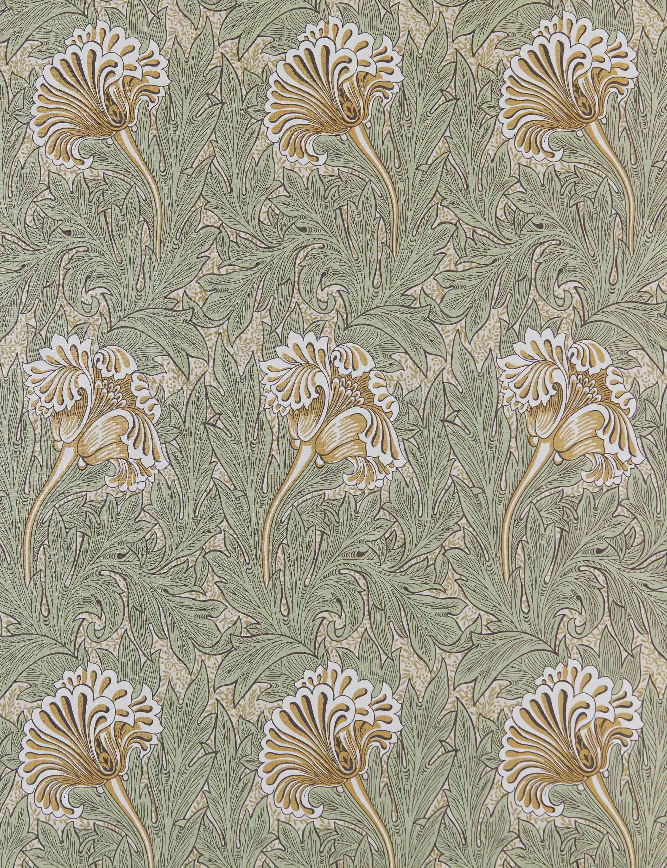 Tulip Cotton Fabric by Morris & Co.