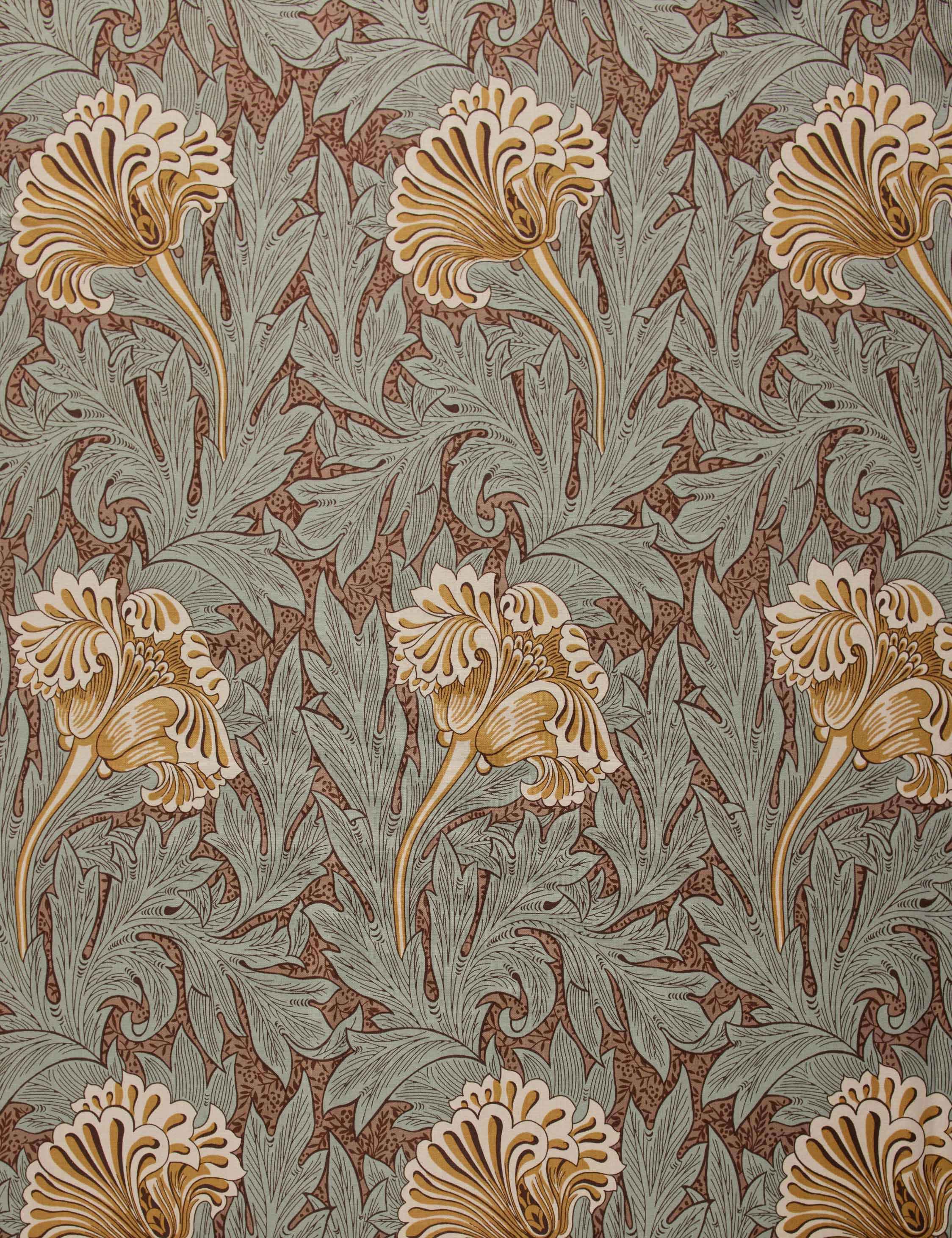 Tulip Cotton Fabric by Morris & Co.